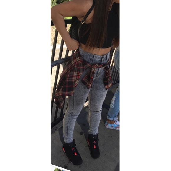 Denim - Washed Grey Jeans